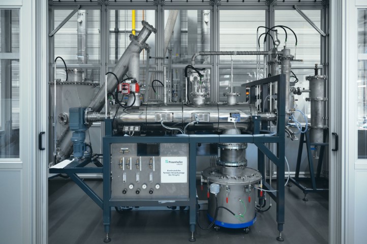 Pyrolysereaktor Fraunhofer